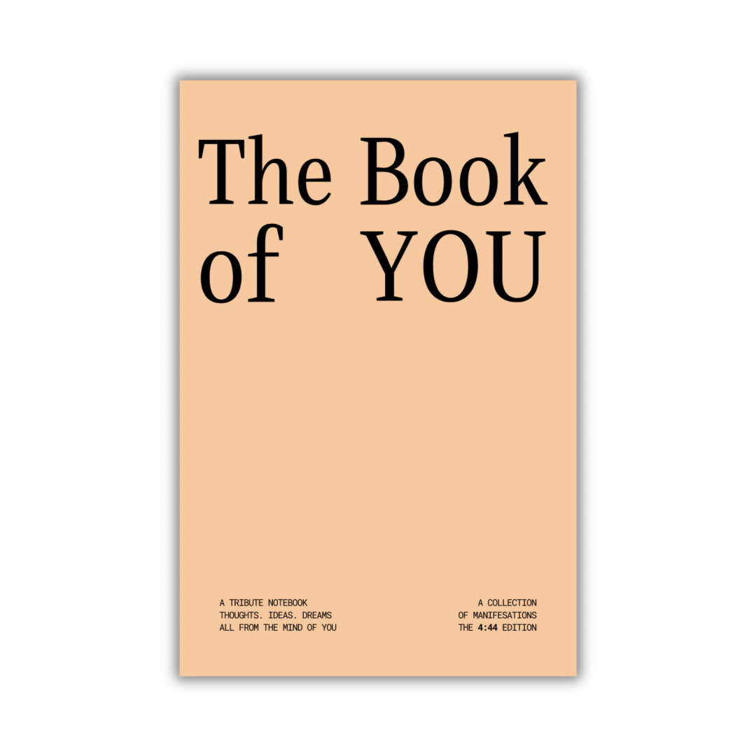 The Book Of You Notebook: The Blueprint Edition (Hardcover)